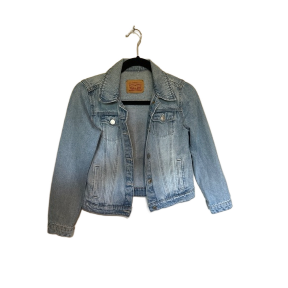 Levi kids denim jacket. Size Large
